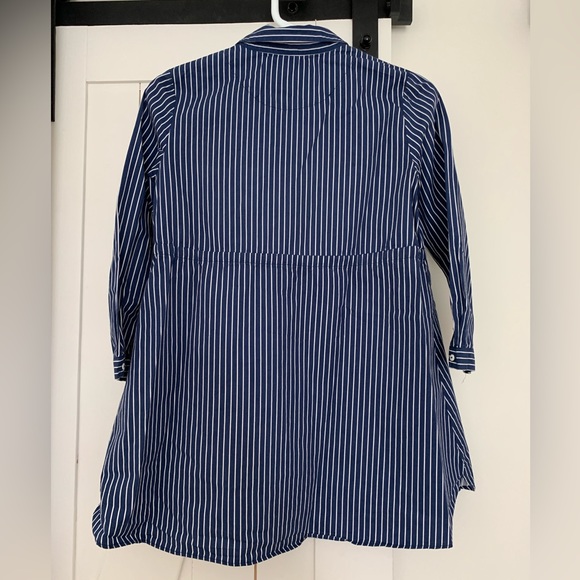 Zara Girls Striped Shirt Dress (9) - Picture 2 of 6
